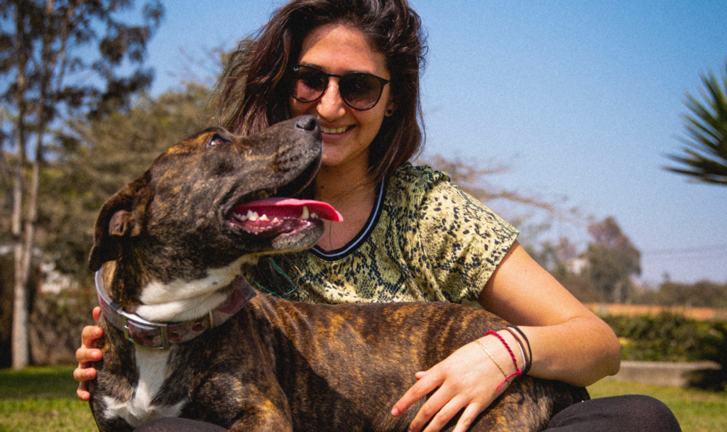 Tjej med hund | Woof hundblogg